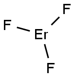 Erbium(III) fluoride 化学構造式