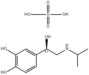 l-Isoproterenol sulfate Struktur