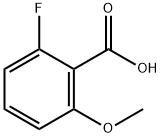 2-フルオロ-6-メトキシ安息香酸 化学構造式
