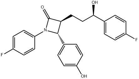 ENT-エゼチミブ 化学構造式