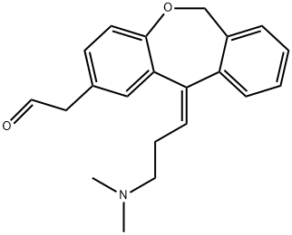 Olopatadine Carbaldehyde  DISCONTINUED Structure