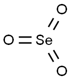 セレン(VI)トリオキシド 化学構造式