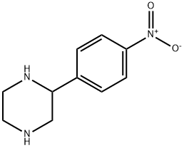 2-(4-NITRO-PHENYL)-PIPERAZINE Structure