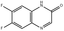 2-羟基-6,7-二氟喹喔啉, 137690-08-5, 结构式