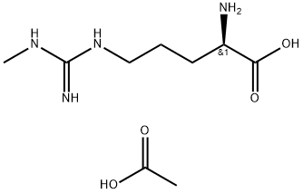 NG-MONOMETHYL-D-ARGININE MONOACETATE Structure