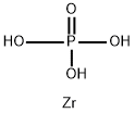 ビス（リン酸）二水素ジルコニウム（IV） 化学構造式