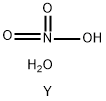 硝酸钇(III)四水, 13773-69-8, 结构式