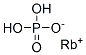 りん酸二水素ルビジウム 化学構造式