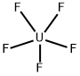 ペンタフルオロウラン(V) 化学構造式
