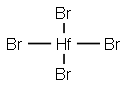 四溴化铪, 13777-22-5, 结构式