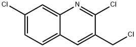 3-CHLOROMETHYL-2,7-DICHLOROQUINOLINE Structure