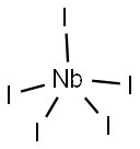 NIOBIUM(V) IODIDE Struktur