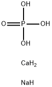 calcium sodium phosphate Struktur