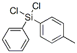 Dichloro(phenyl)(4-methylphenyl)silane Struktur