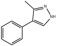 3-甲基-4-苯基吡唑, 13788-84-6, 结构式