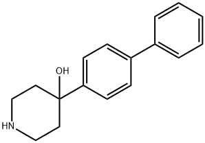4-[1,1'-BIPHENYL]-4-YL-4-PIPERIDINOL Structure