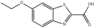 6-乙氧基苯并[D]噻唑-2-甲酸, 13789-94-1, 结构式