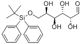6-O-(TERT-BUTYLDIPHENYLSILYL)-D-GALACTAL Struktur