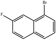 1-BROMO-7-FLUORONAPHTHALENE Structure