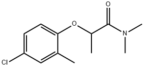 2-(4-Chloro-2-methylphenoxy)-N,N-dimethylpropionamide Structure