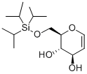 6-O-(TRIISOPROPYLSILYL)-D-GLUCAL Structure