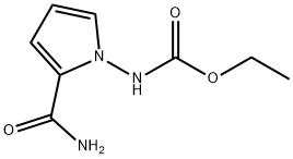 (2-CarbaMoyl-pyrrol-1-yl)-carbaMic acid ethyl ester Struktur