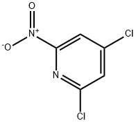 2,4-Dichloro-6-nitropyridine Structure