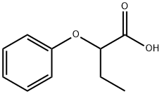 2-苯氧基丁酸,13794-14-4,结构式