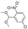 2-Nitro-5-chlorobenzaldehyde dimethyl acetal Struktur