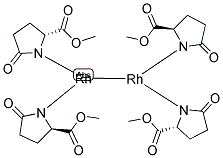 二铑催化剂,13796-58-2,结构式