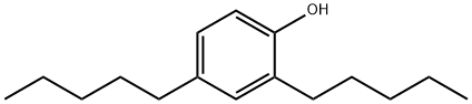 2,4-二戊基苯酚, 138-00-1, 结构式