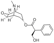 )-东莨菪碱,138-12-5,结构式