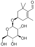 (R)-4-(β-D-グルコピラノシルオキシ)-2,6,6-トリメチル-1-シクロヘキセン-1-カルボアルデヒド