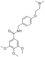 Trimethobenzamide Structure