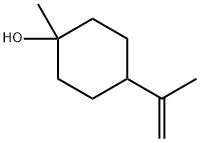 1-甲基-4-(1-甲基乙烯基)环己醇,138-87-4,结构式