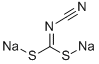 ソジオシアノジチオカルバミド酸ナトリウム 化学構造式