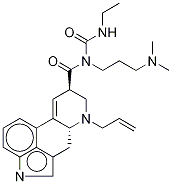 9,10-Didehydro Cabergoline, 1380085-95-9, 结构式