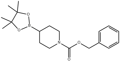 benzyl 4-(4,4,5,5-tetraMethyl-1,3,2-dioxaborolan-2-yl)piperidine-1-carboxylate Structure