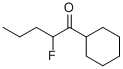 1-Pentanone, 1-cyclohexyl-2-fluoro- (9CI) Structure