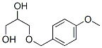 3-(4-Methoxybenzyloxy)-1,2-propanediol Struktur
