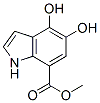 1H-Indole-7-carboxylicacid,4,5-dihydroxy-,methylester(9CI) Structure