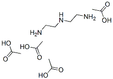 diethylenetriaminetetraacetic acid Structure