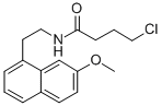 N-(2-(7-Methoxynaphth-1-yl)ethyl)-4-chlorobutyramide Structure