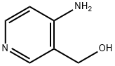 (4-アミノピリジン-3-イル)メタノール 化学構造式