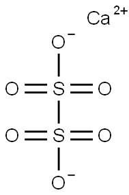 calcium dithionate Struktur
