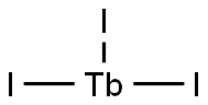 テルビウム(III)トリヨージド 化学構造式