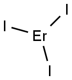 トリヨードエルビウム 化学構造式