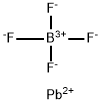 Lead(II) tetrafluoroborate Struktur