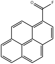 ピレン-1-カルボニルフルオリド 化学構造式