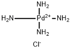 Tetraamminepalladium(II) dichloride Struktur